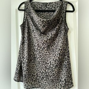 ANN TAYLOR SLEEVELESS ANIMAL PRINTS, SIZE 4
